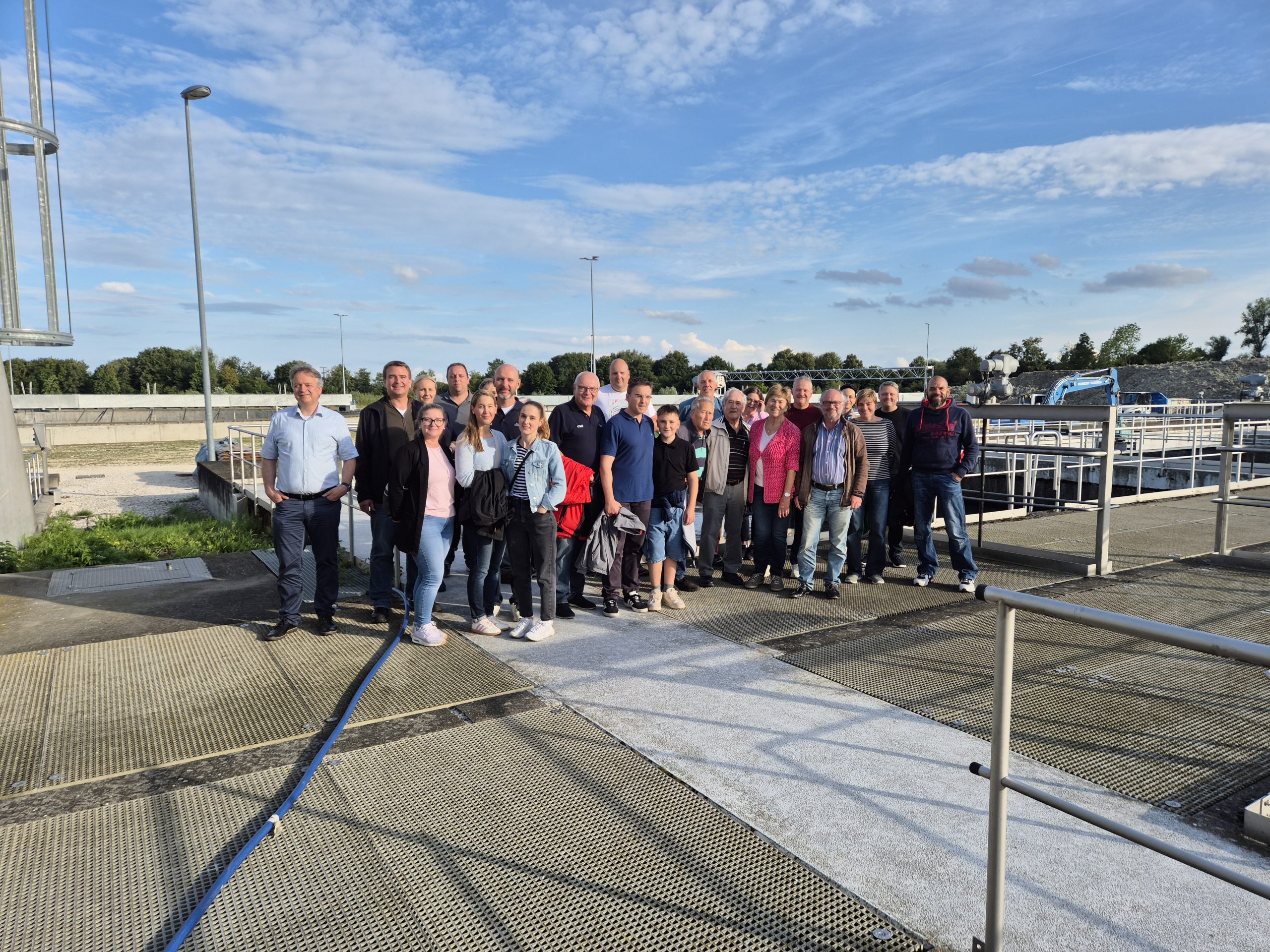 „Pfuhler Sommerspaziergang“ zum Klärwerk Steinhäule