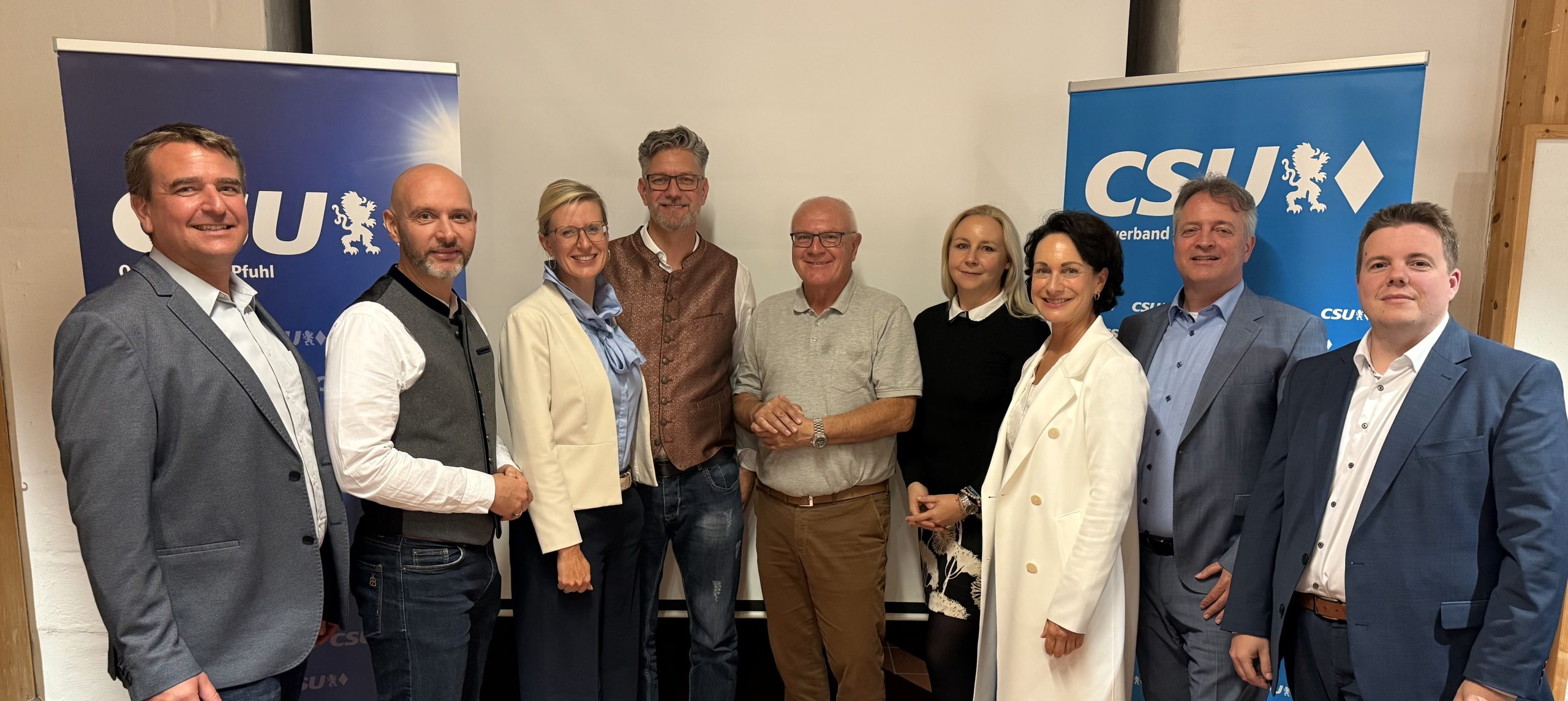 CSU Pfuhl nominiert Kandidatinnen und Kandidaten für die Kommunalwahlen 2026